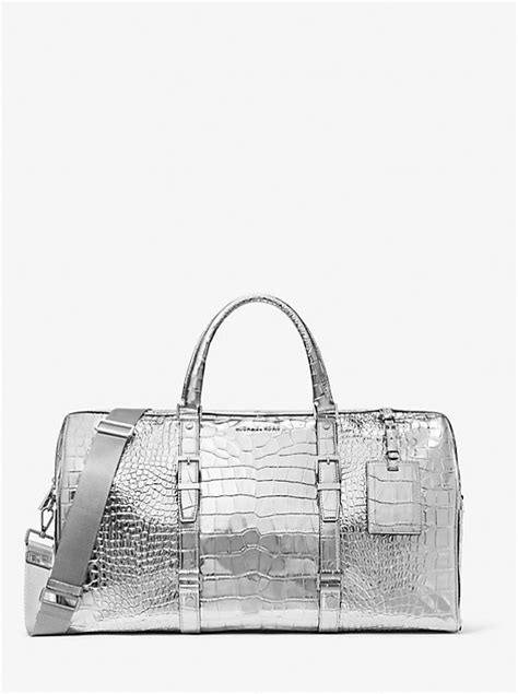 michael michael kors bedford travel extra leather spinner|MICHAEL Michael Kors Bedford Travel Extra Large Weekender.